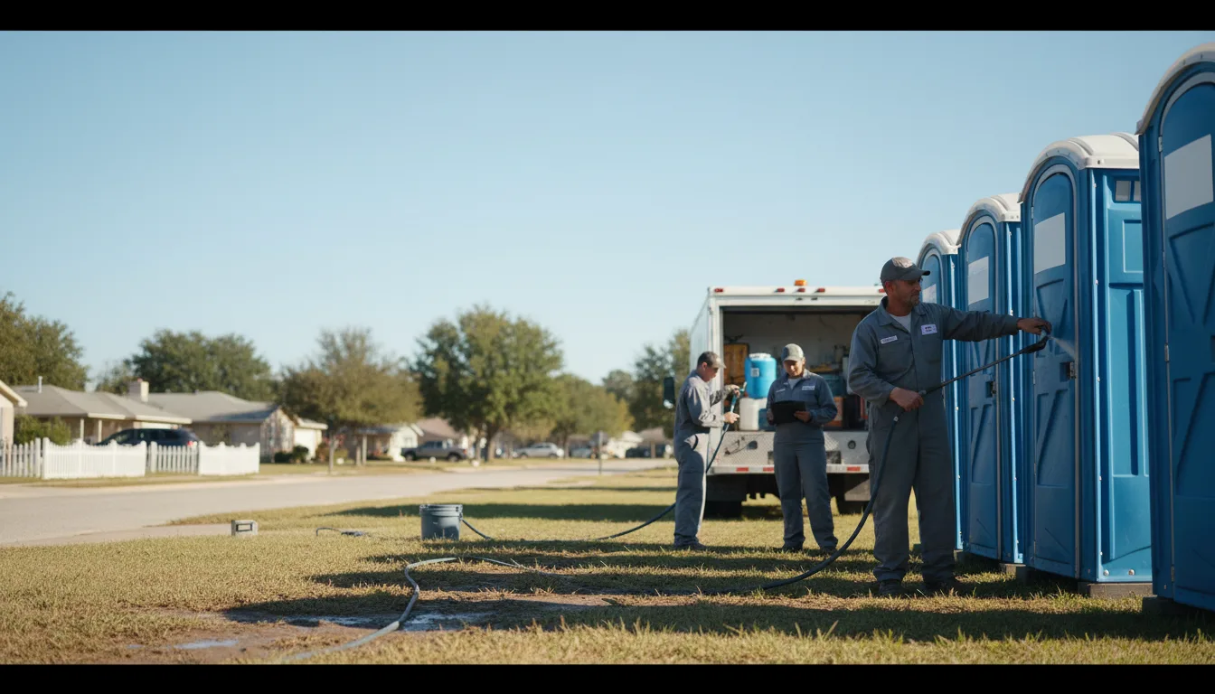 Long-Term Portable Toilet Rental in Hydesville, CA near me